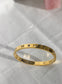 Gold Band Bracelet
