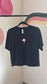Pink Mushroom Crop Tee