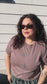 Floral Skeleton Women’s Boxy Tee