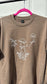 Botanical Mushroom Graphic Crewneck Sweatshirt