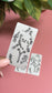 Floral Line Art Sticker