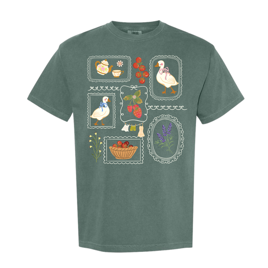 Cottage Core Oversized Tee